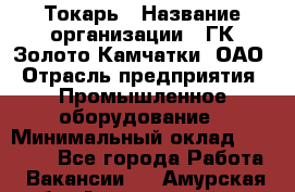 Токарь › Название организации ­ ГК Золото Камчатки, ОАО › Отрасль предприятия ­ Промышленное оборудование › Минимальный оклад ­ 60 000 - Все города Работа » Вакансии   . Амурская обл.,Архаринский р-н